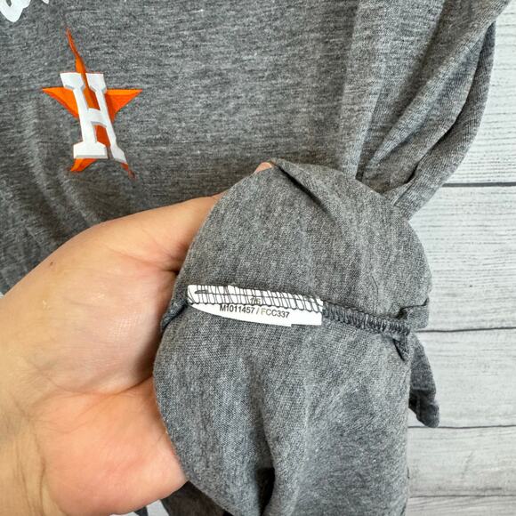 Majestic Women's Houston Astros Gray Graphic Tee Size Large - Picture 5 of 6